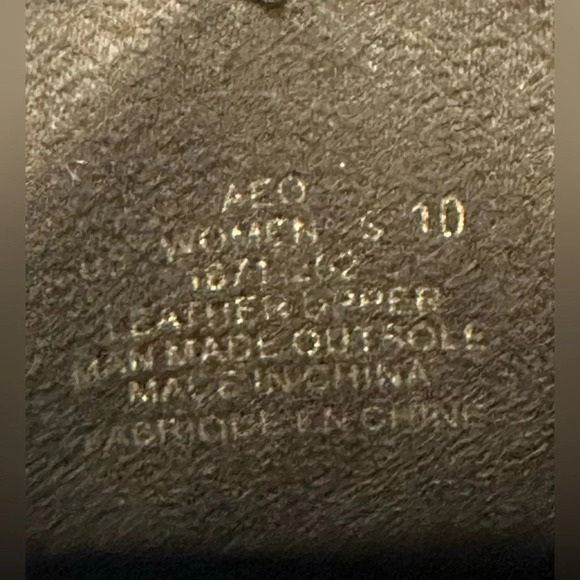 American Eagle Women’s Brown Leather Boots Size 10 - Picture 10 of 10